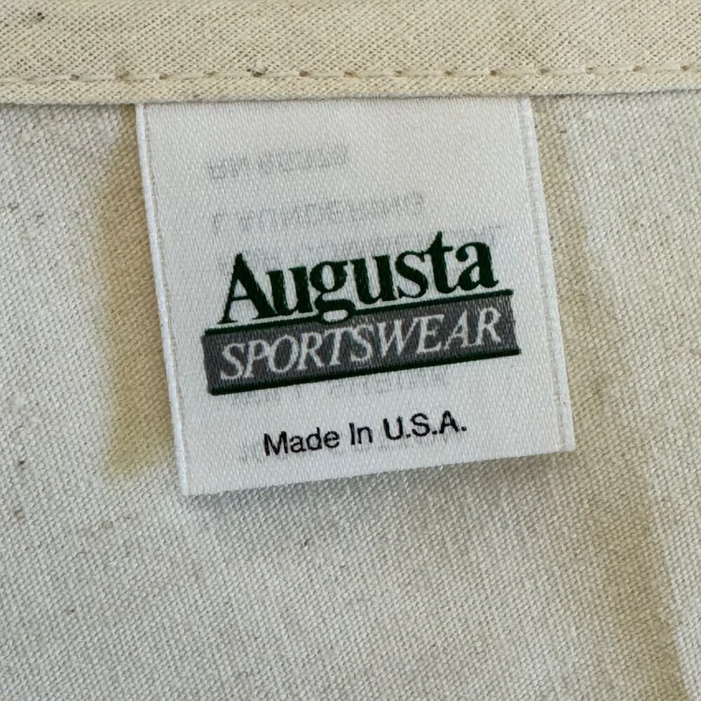 Vintage Ken Davis Bar-B-Q Sauce Apron Augusta Sportswear 100% Cotton USA - Picture 4 of 9